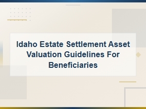 Idaho Estate Asset Valuation Guidelines for Beneficiaries